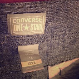Converse mini skirt size 14